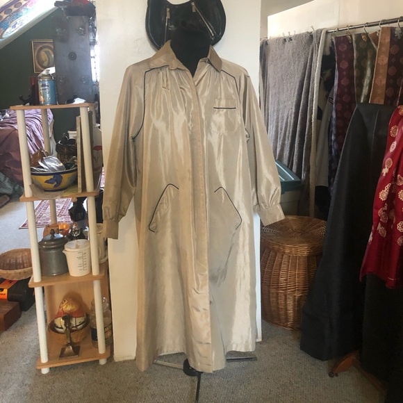 Valentino rain trench coat size 4 circa 1985 - Picture 14 of 15